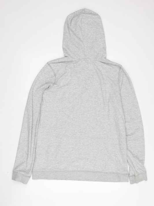 Roxy Women's Grey Pullover Hoodie Medium