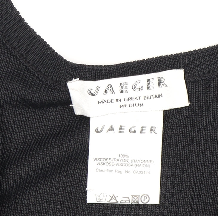 Jaeger Women's Black Tank Top Size M