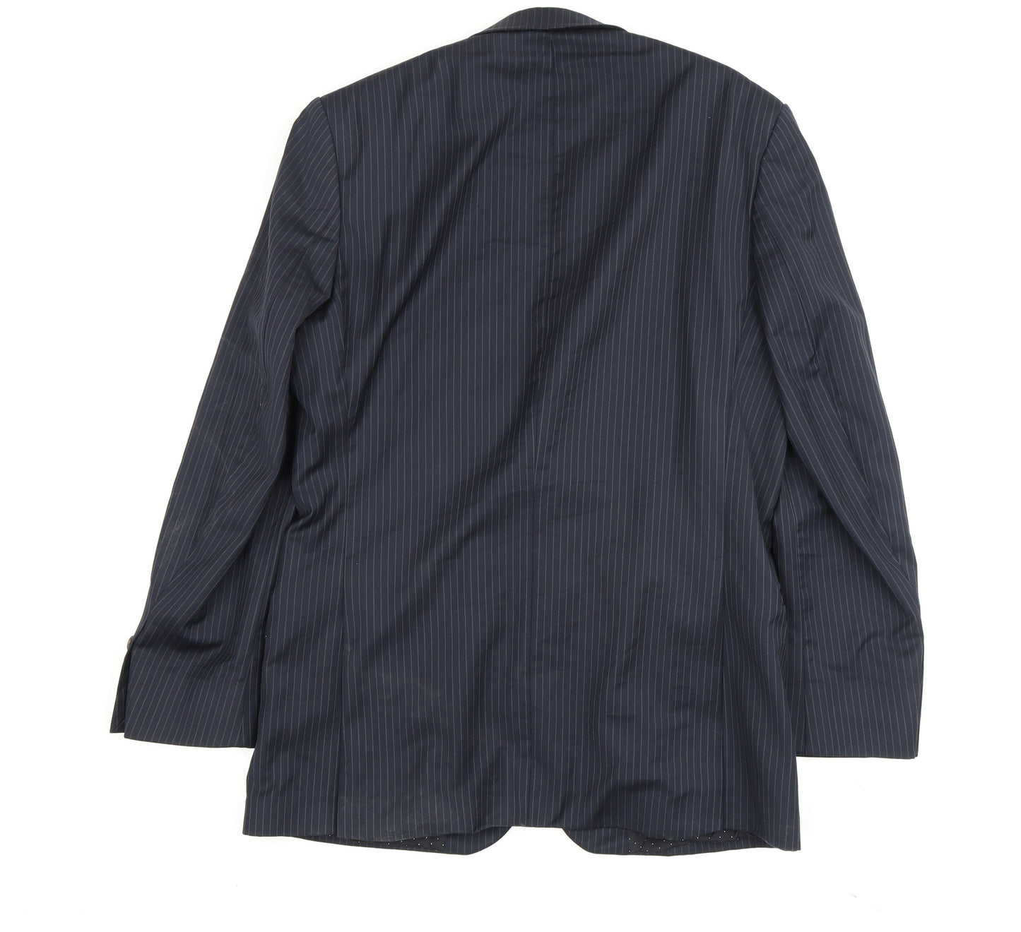 Jasper Conran Men's Blue Striped Suit Jacket 38R