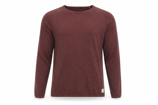 Jack & Jones Red Wool Men's S Pullover Jumper