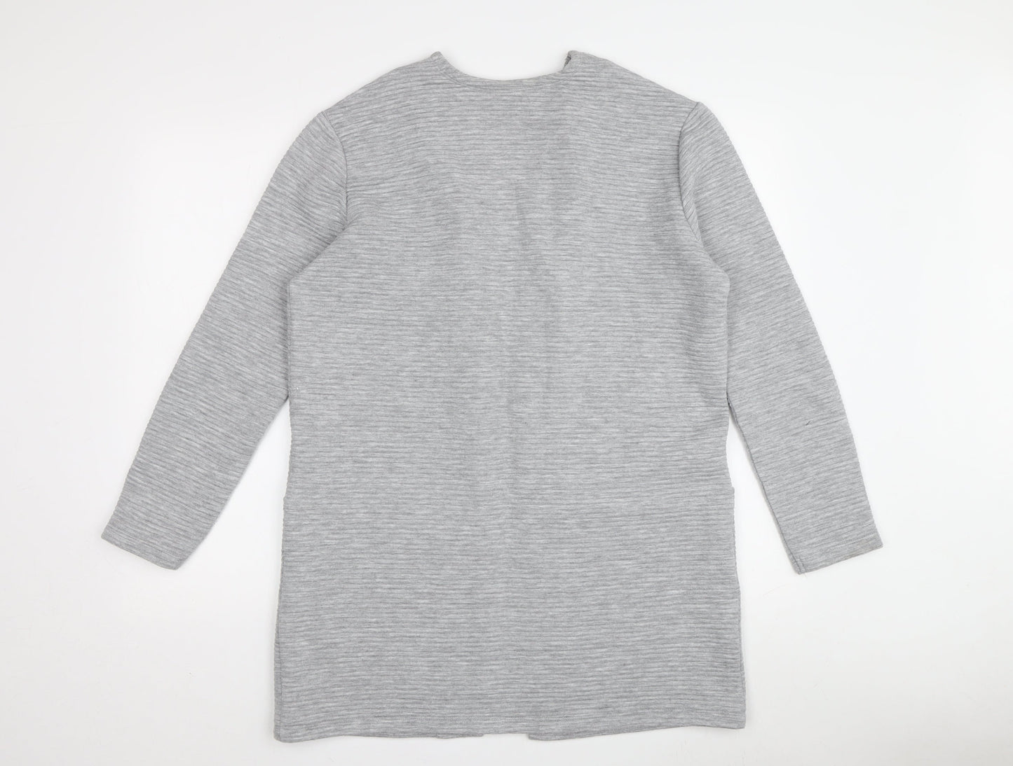 Jacqueline de Yong Women's Grey Cardigan - Size S, Cotton