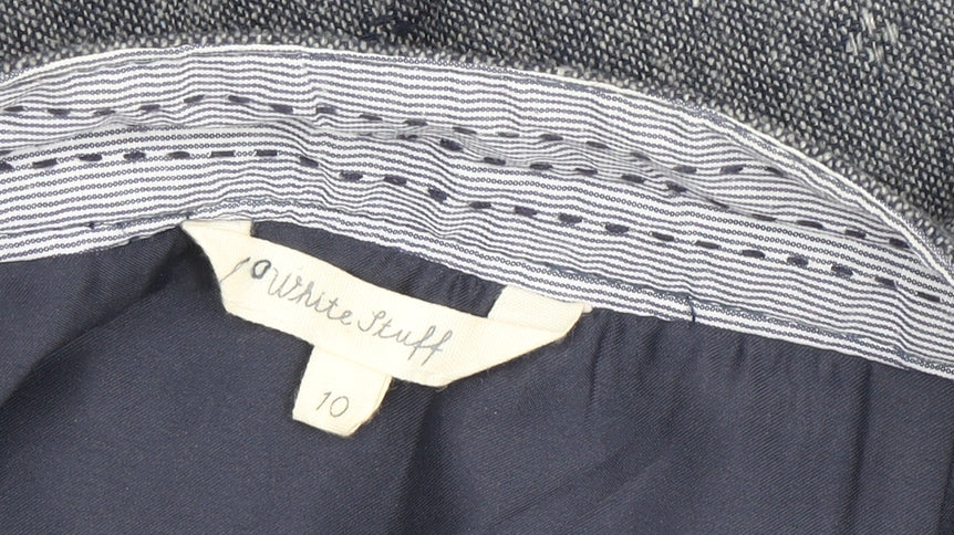 White Stuff Women's Grey Pencil Skirt Size 10