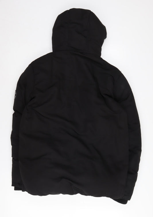 SoulCal & Co Men's XS Black Puffer Jacket