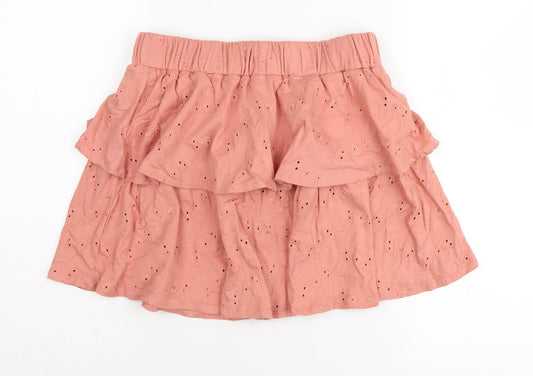 ASOS Design Women's Pink A-Line Skirt, Size 10