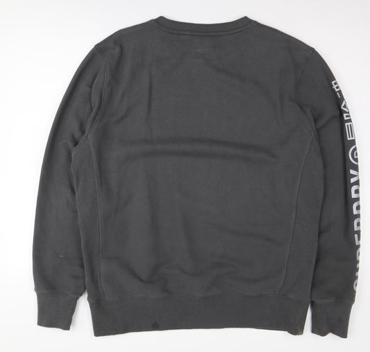 Superdry Men's Black XL Pullover Sweatshirt