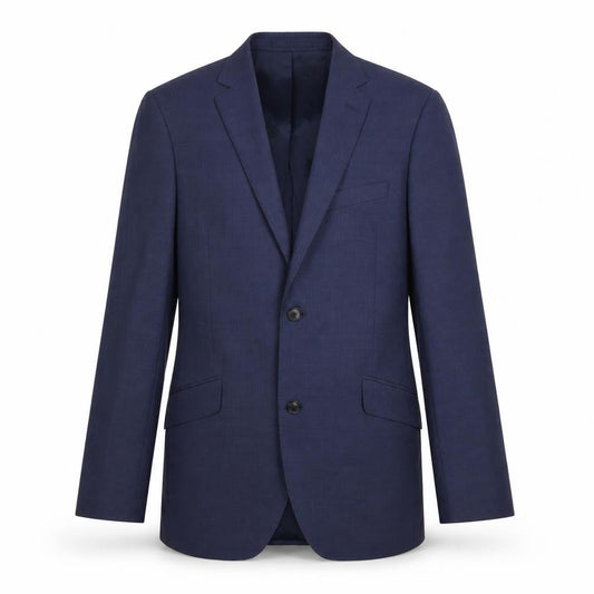 Mens 40 Chest Regular Austin Reed Blue Two-Button Blazer