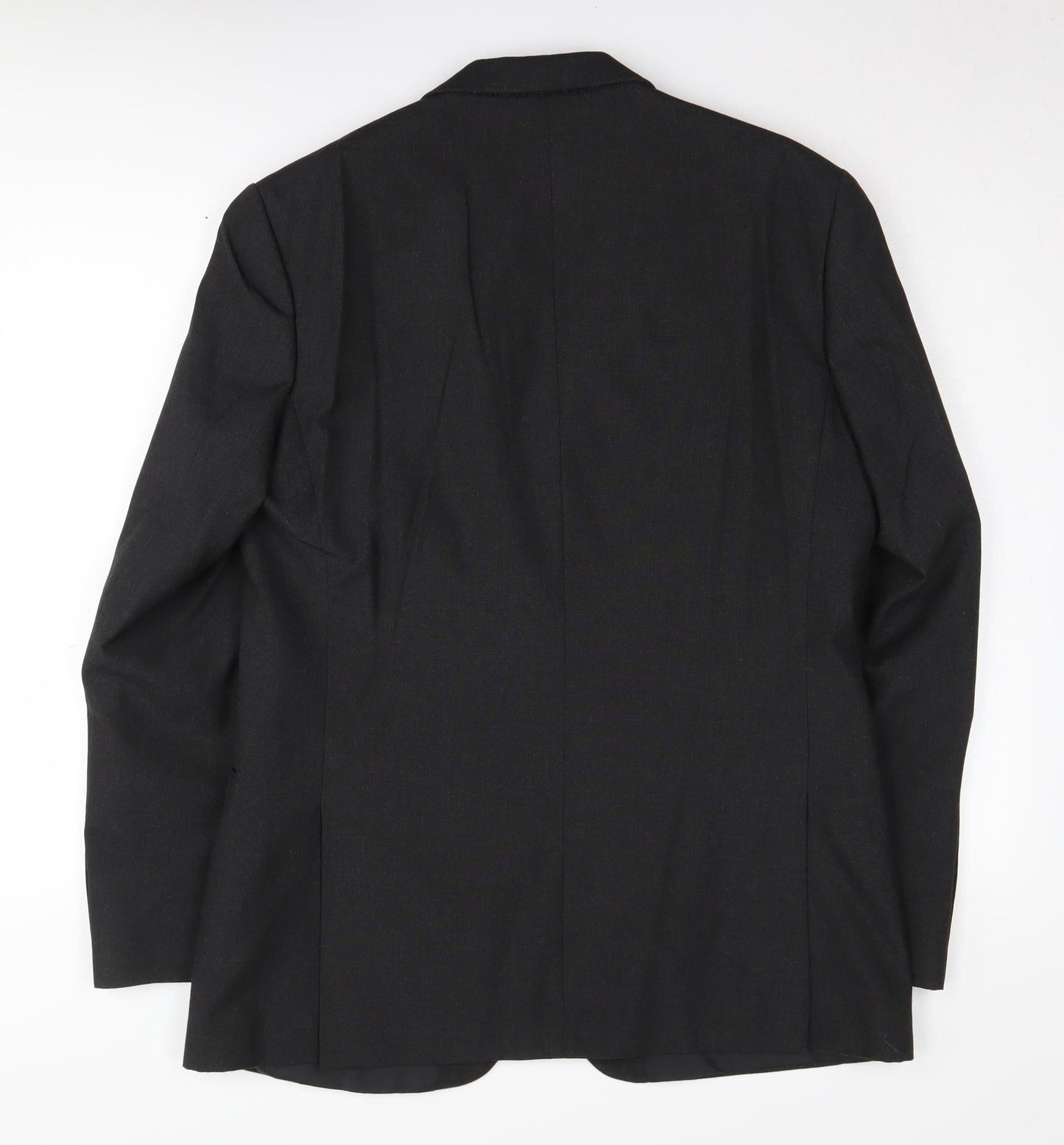 Thomas Nash Men's Black Blazer 42 Long Formal Business