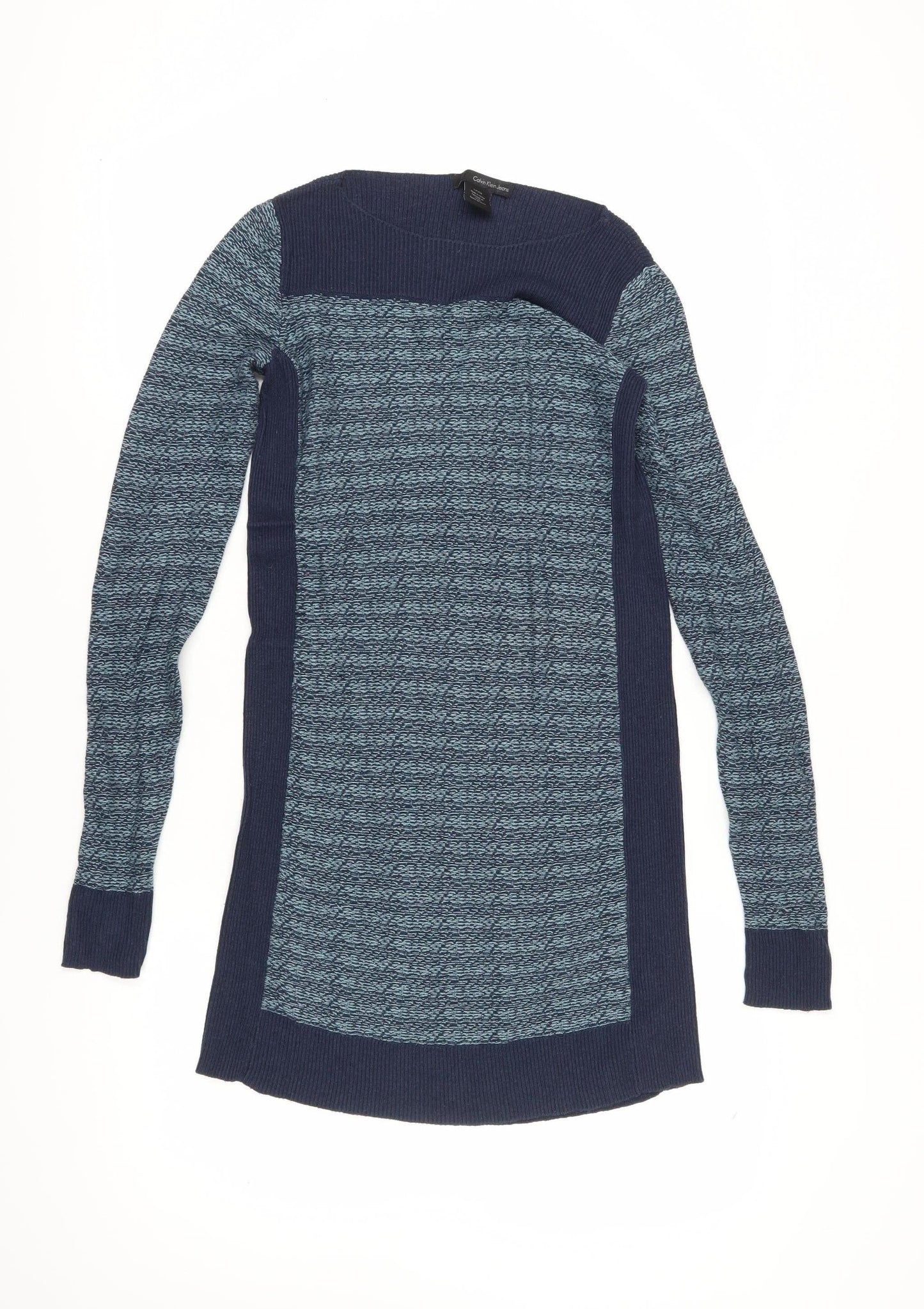 Calvin Klein Jeans Women's Blue Jumper Dress S