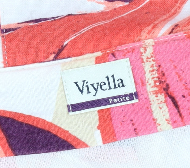 Viyella Women's Multicoloured A-Line Skirt Size 14