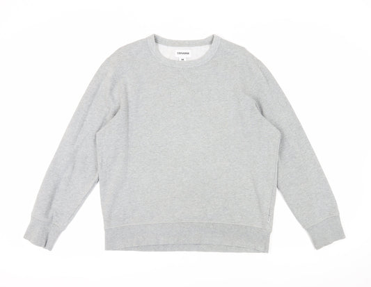 Converse Men's Grey Pullover Sweatshirt M - Crew Neck Fleece