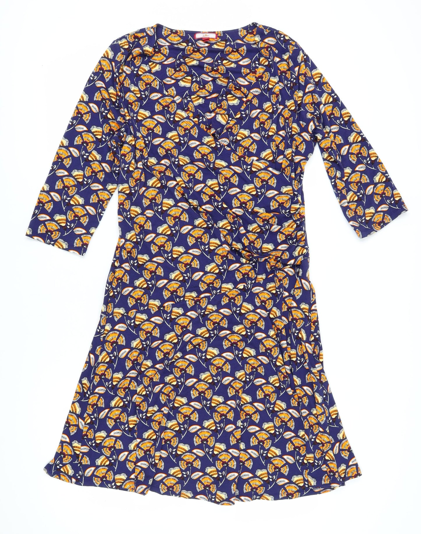 Joe Browns Women's Multicoloured Wrap Dress Size 18
