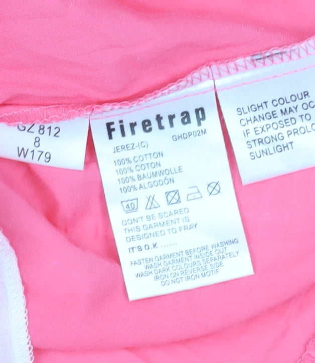 Firetrap Women's Pink Camisole Tank, Size 8, Summer