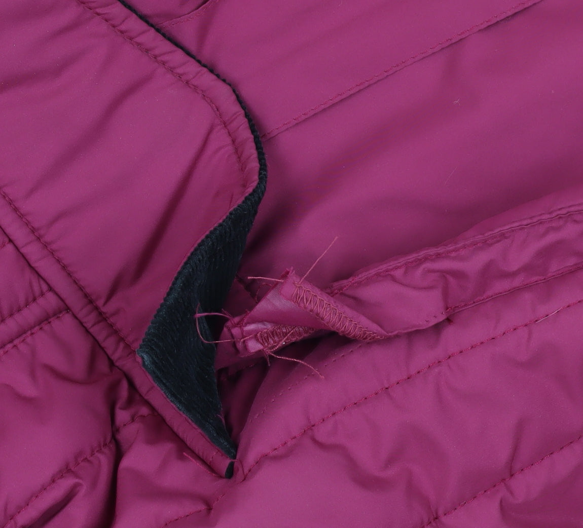 Henri Lloyd Men's Pink Quilted Winter Jacket L