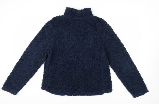 Alpine Spirit Blue Fleece Pullover Sweatshirt L Unisex