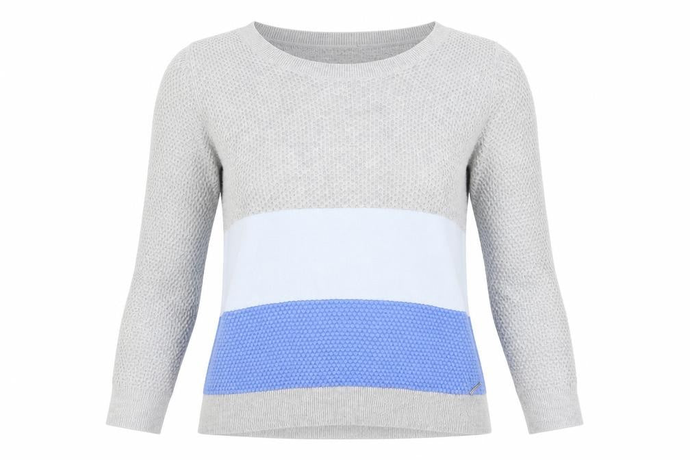 Womens UK L Regular Calvin Klein Blue Pullover