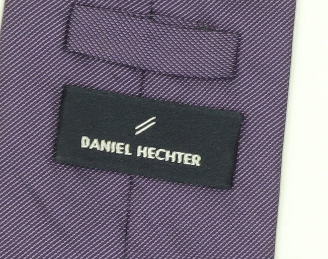 Daniel Hechter Men's Purple Silk Tie