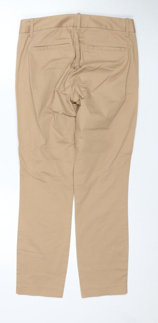 J.Crew Women's Beige Chino Trousers Size 4