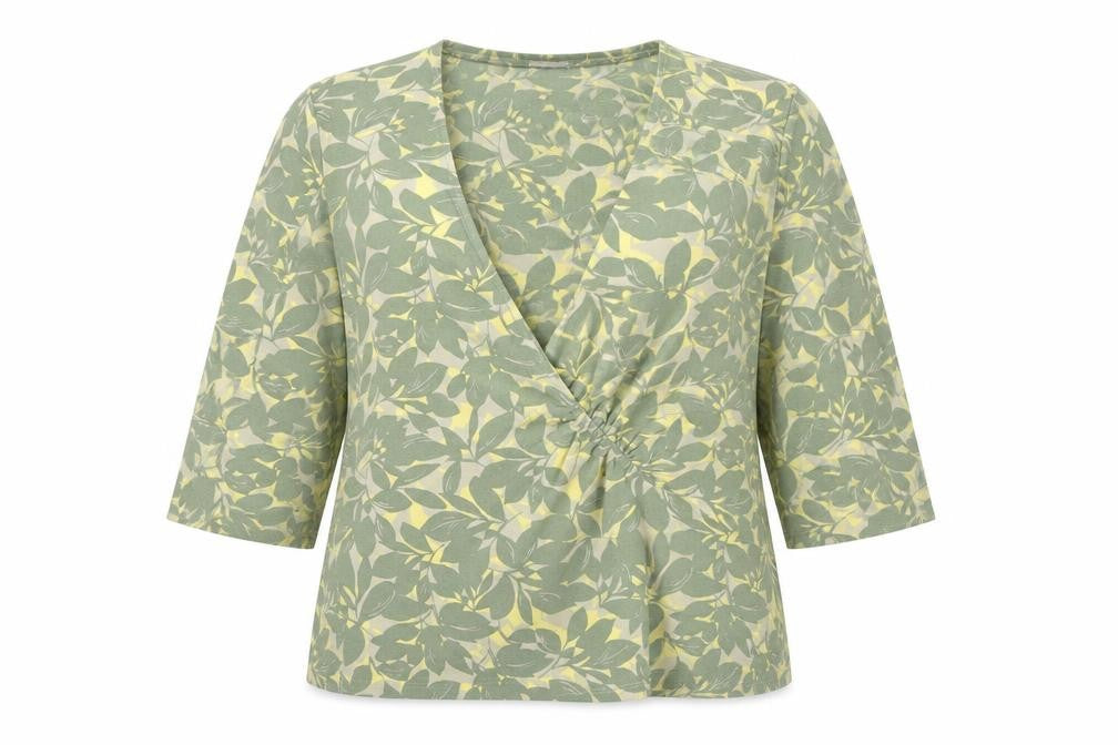 Womens UK Size 18 Eastex Green Viscose Blend Blouse