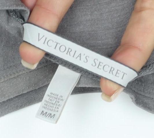 Victoria's Secret Grey Women's Tank Top M - Cotton Blend