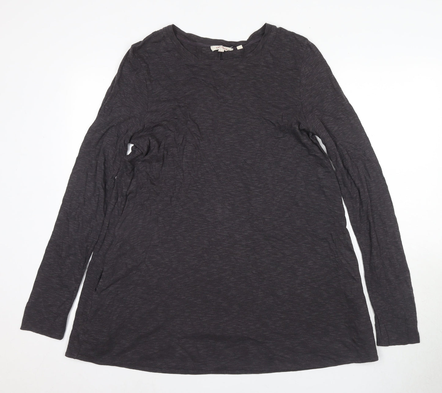 Fat Face Women's Grey T-Shirt Dress Size 12