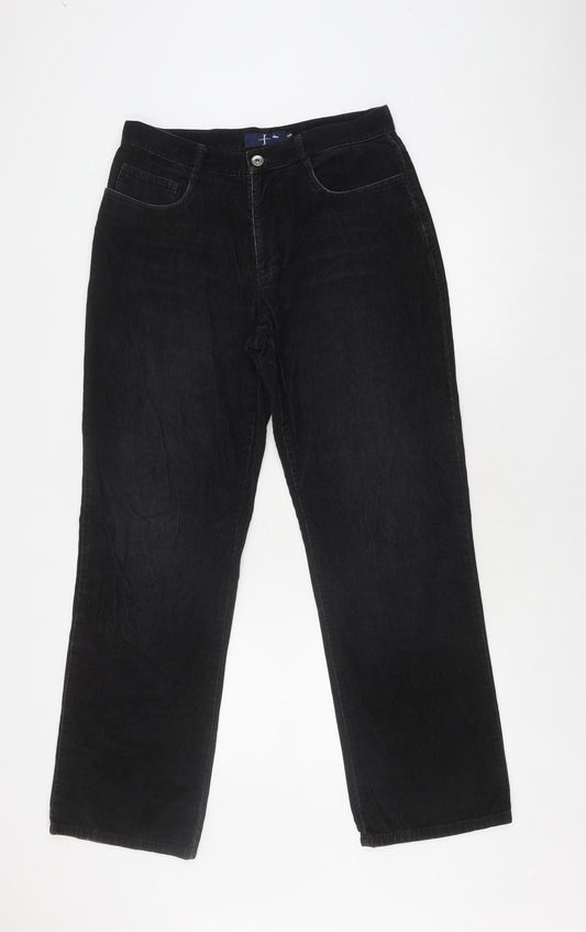 Designers at Debenhams Black Corduroy Jeans UK 4