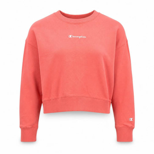 Womens UK M Regular Champion Pink Pullover Sweatshirt