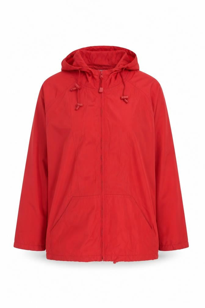 Dunnes Women's Red Basic Cape Jacket Size 12