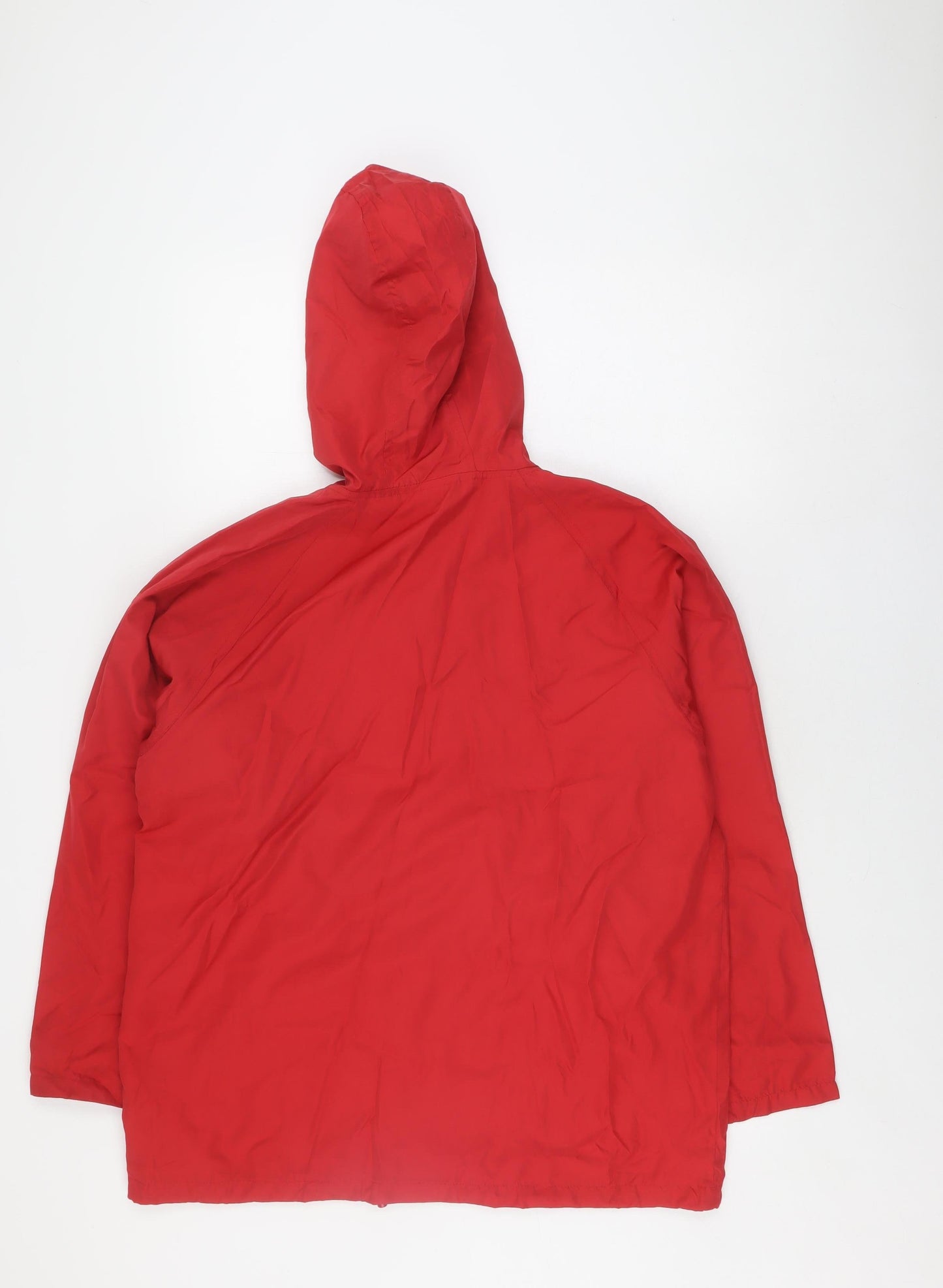 Dunnes Stores Women's Red Basic Cape Jacket Size 12