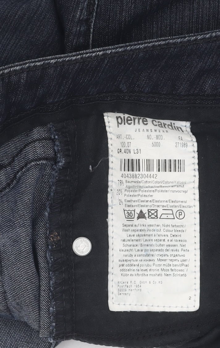 Pierre Cardin Men's Blue Straight Jeans Size 40