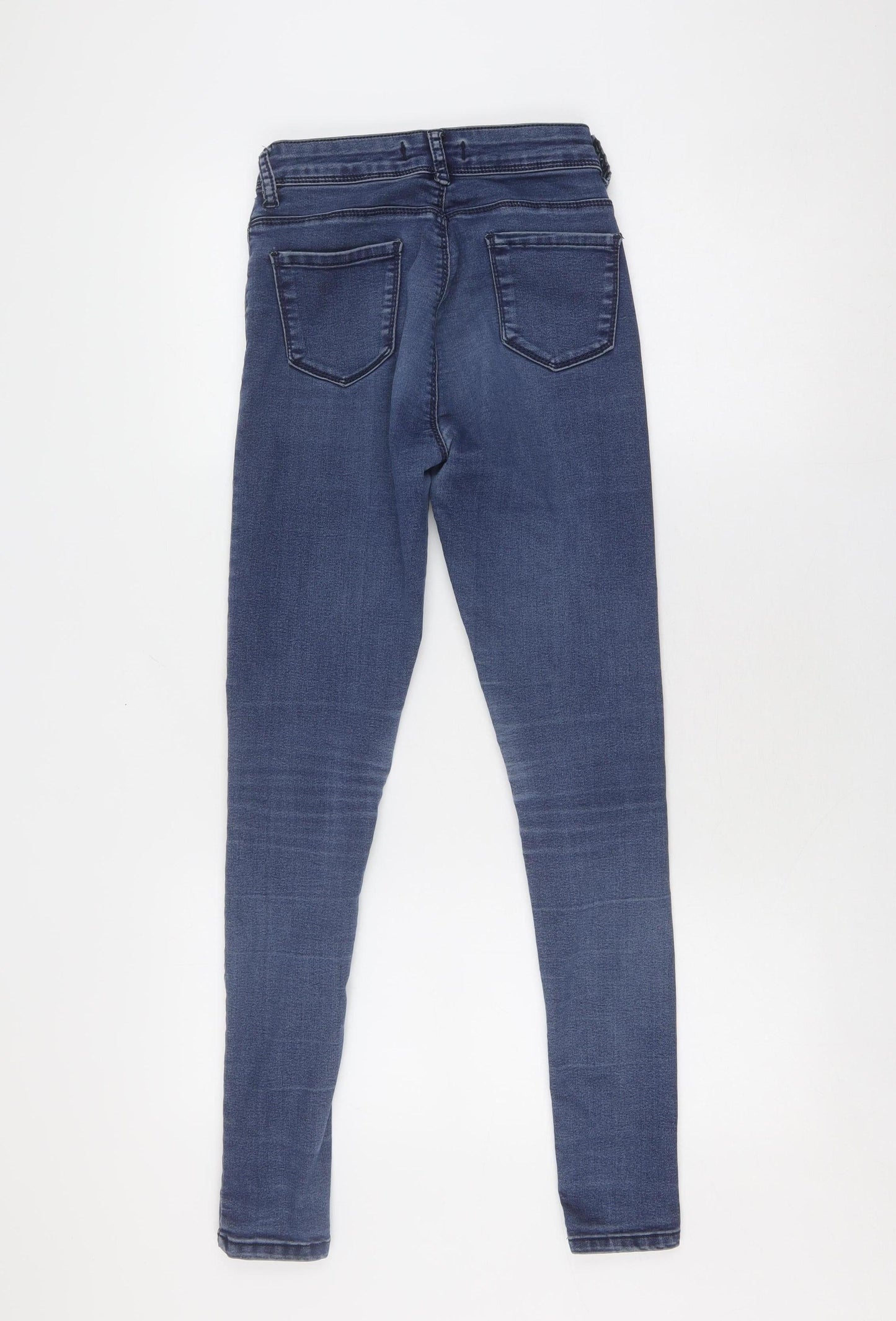 DKY JNS Women's Blue Skinny Jeans, Size 6, High-Rise