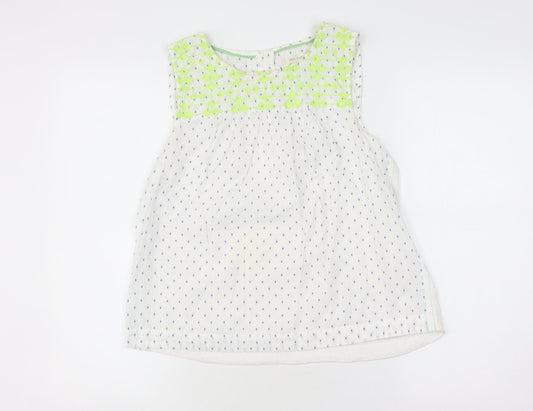 White Stuff Women's Polka Dot Blouse, Size 10 - Casual Wear