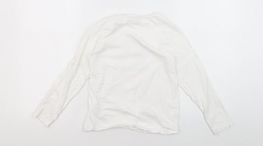 Disney Teens White Frozen Long Sleeve T-Shirt