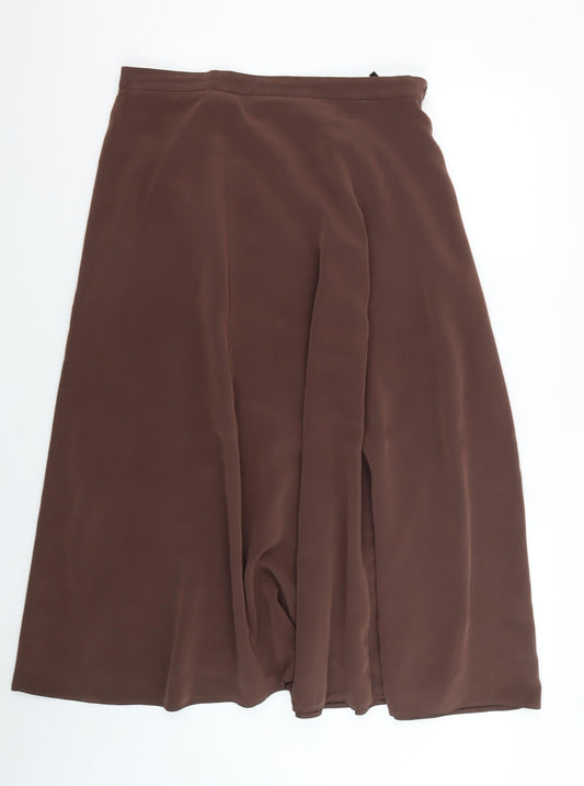 Alexon Women's Brown Long Skirt, Size 18