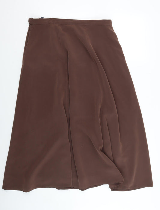 Alexon Women's Brown Long Skirt, Size 18