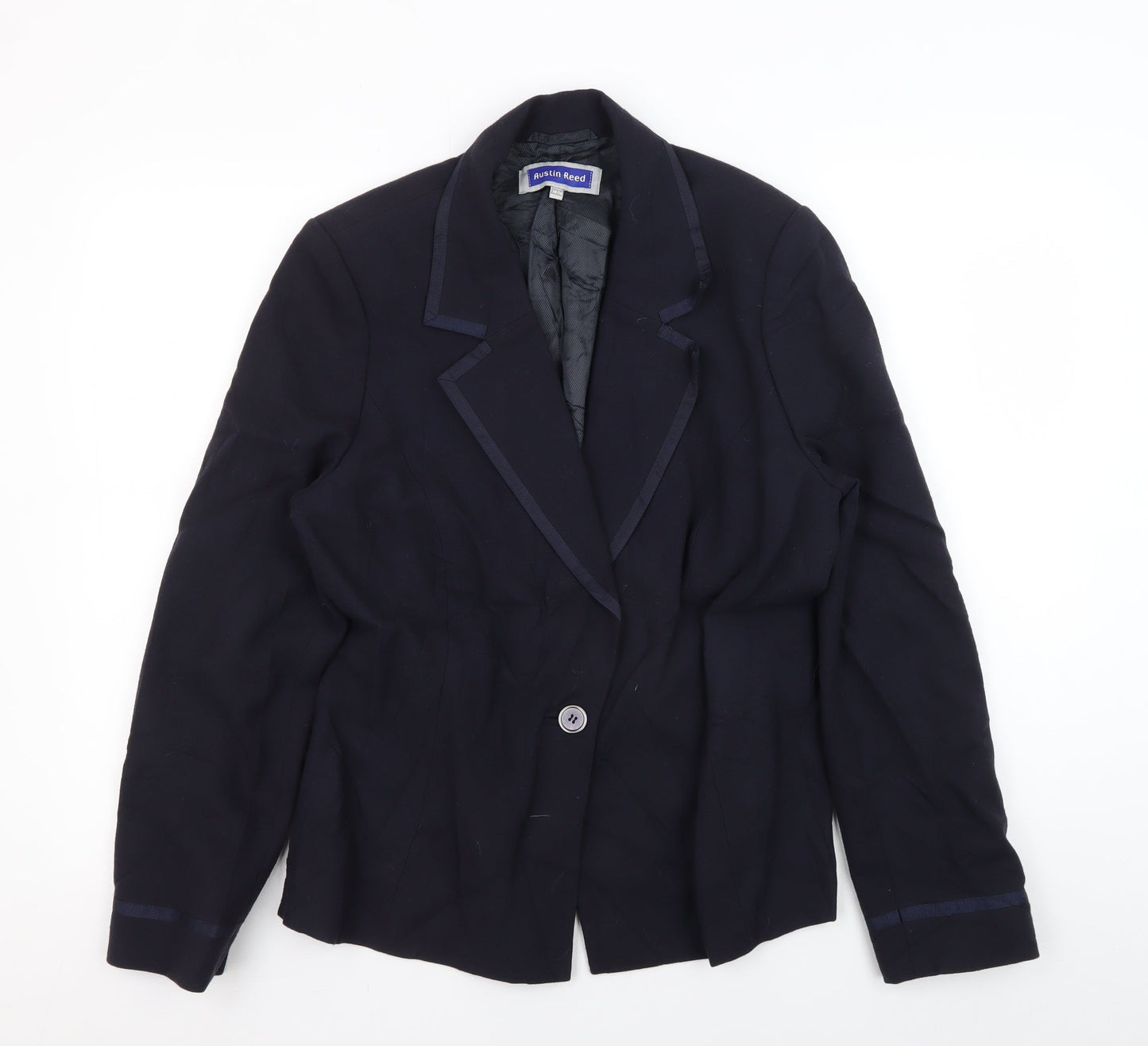 Austin Reed Women's Black Suit Jacket Size 14, Formal Elegance