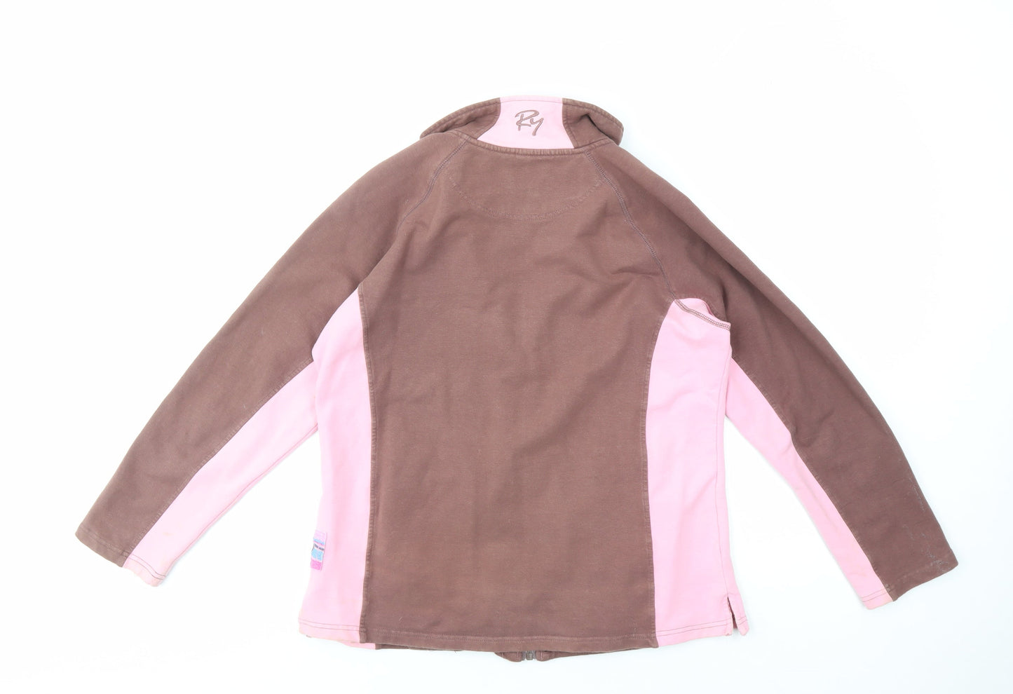 Rydale Women's Brown Pink Jacket L Activewear