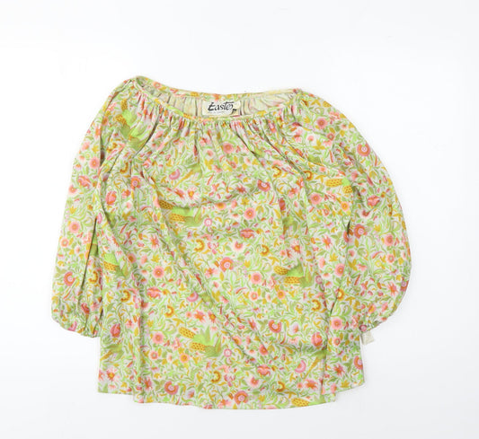 Eastex Women's Multicoloured Floral Blouse Size 16