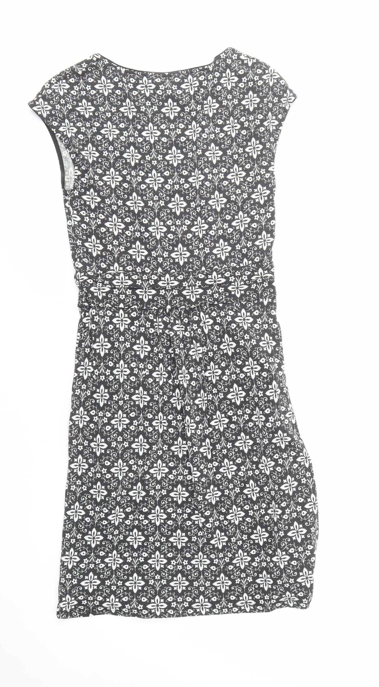 Sole Society Women's Black Shift Dress M Spring