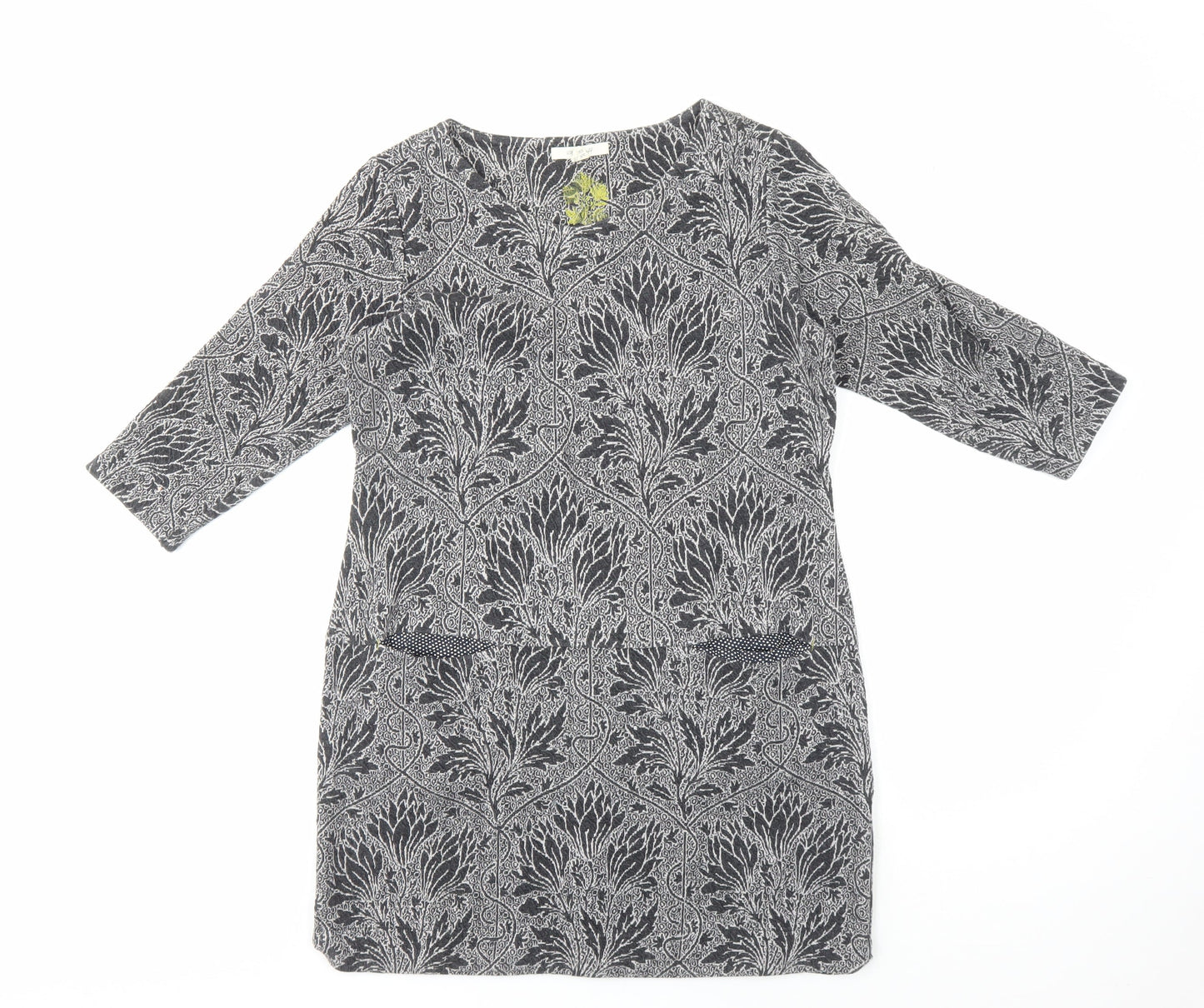 White Stuff Women's Black Shift Dress UK 10