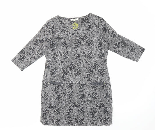White Stuff Women's Black Shift Dress UK 10