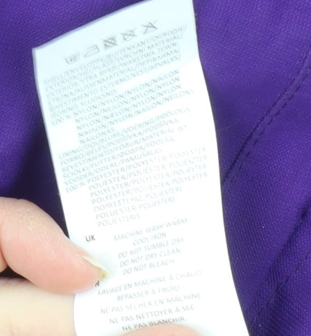Karrimor Women's Purple Waterproof Hooded Jacket Size 8