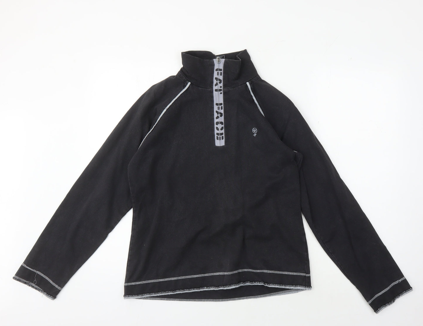 Montana & Ocean Women's Black Size 12 Pullover Sweatshirt