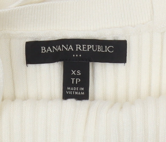 Banana Republic Women's Ivory XS Camisole Tank Top