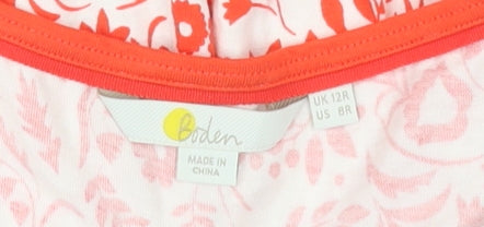 Boden Women's Multicoloured A-Line Dress Size 12