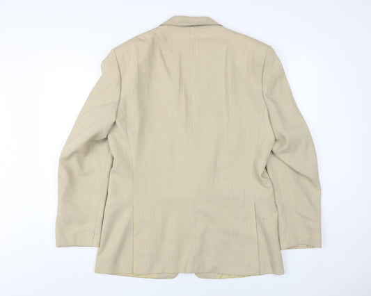 Austin Reed Men's Beige Blazer, 40S, Classic Fit