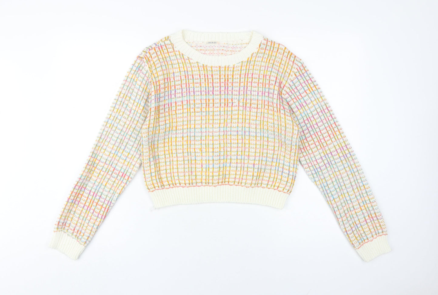 Soulcal & Co Women's Multicoloured Pullover Jumper S