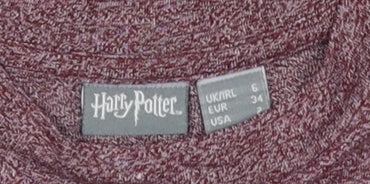 Harry Potter Teens Red T-Shirt Size 6 Round Neck