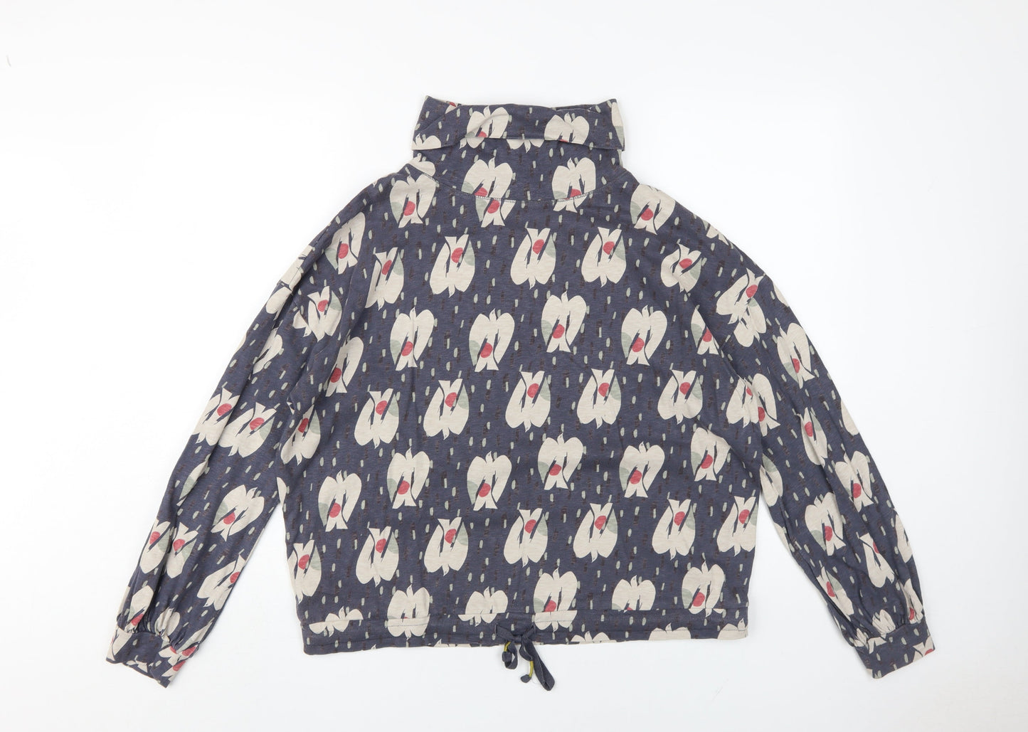 White Stuff Women's Blue Floral Blouse Size 10