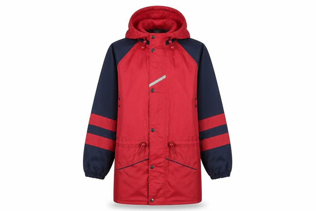 Regatta Womens Red Rain Jacket, Water Resistant Size 34,
