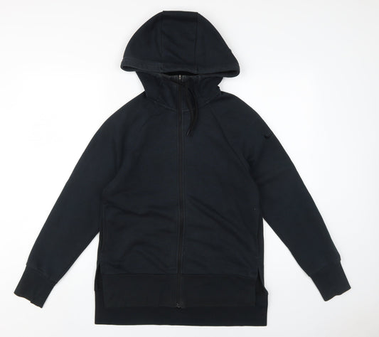 Nike Men's Black XS Full Zip Hoodie - Lightweight Comfort